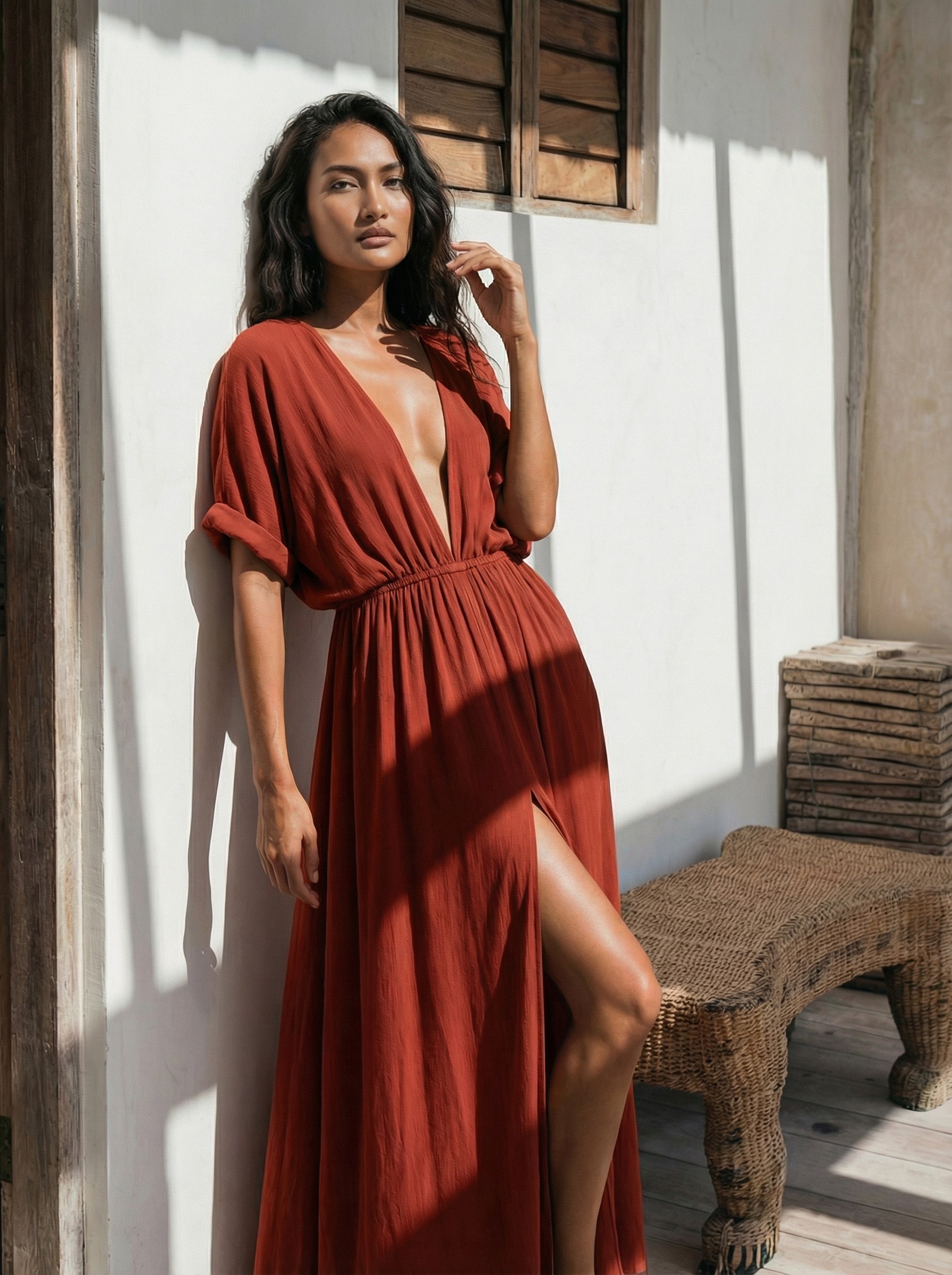 ALOHA Long Dress