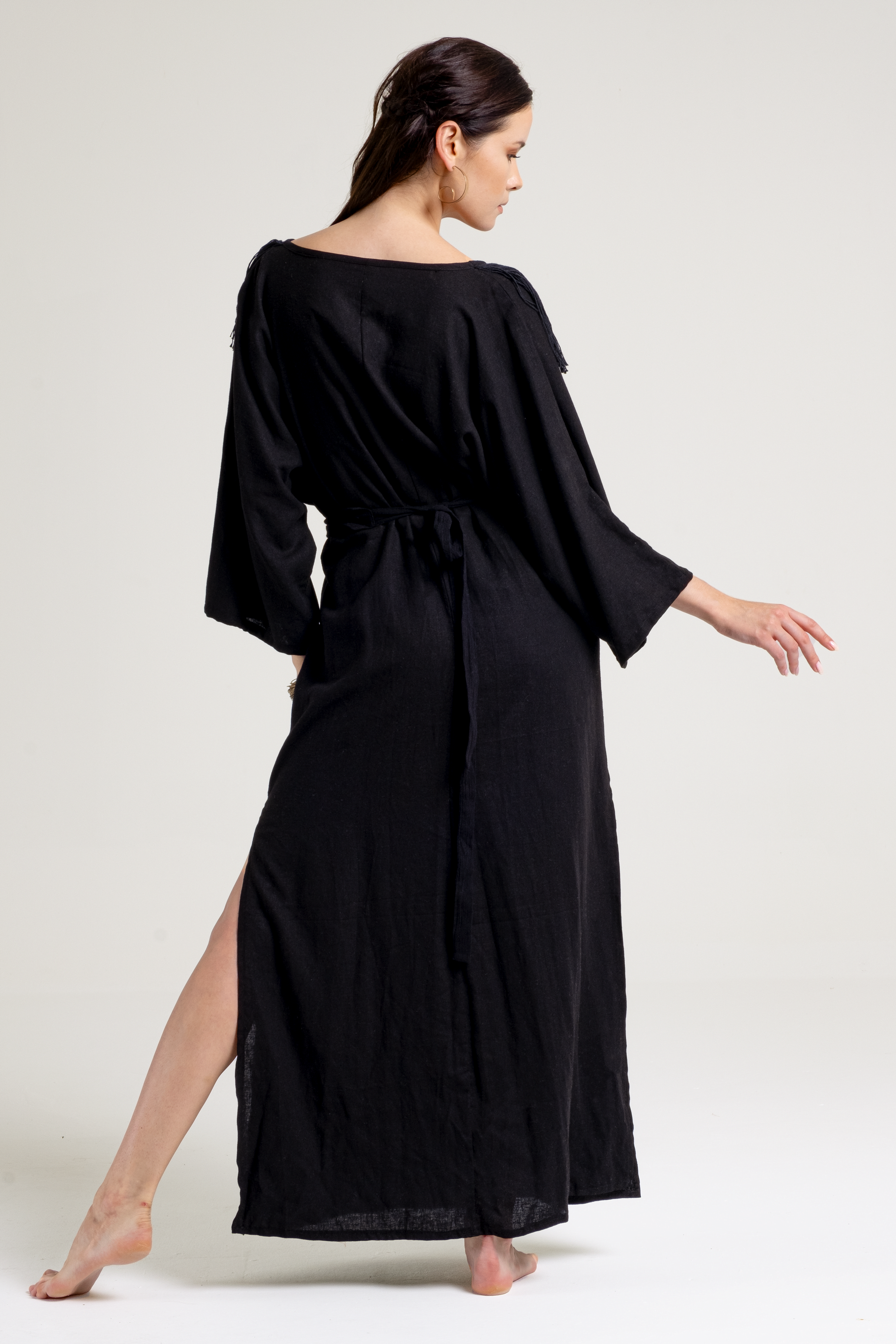 REIKI LINEN MAXI DRESS