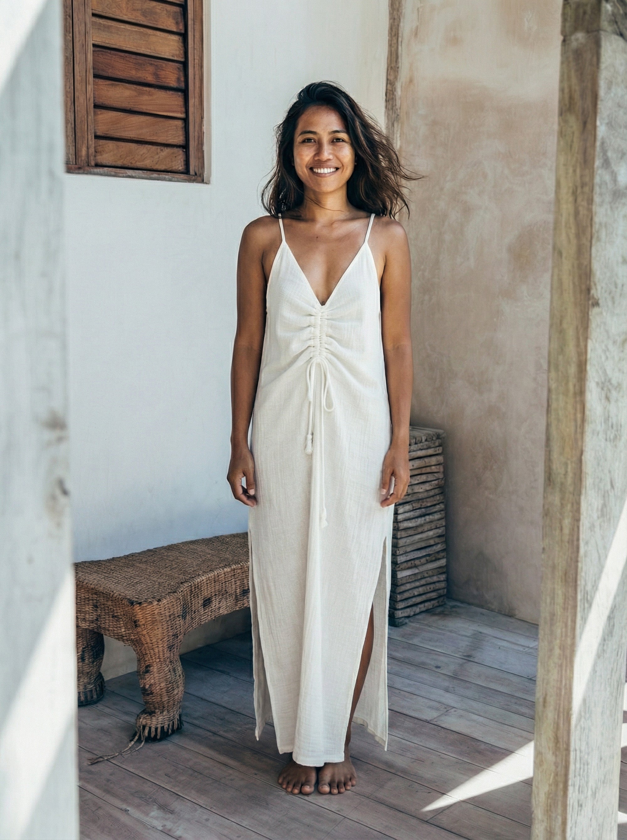 GOA Ruched Front Dress