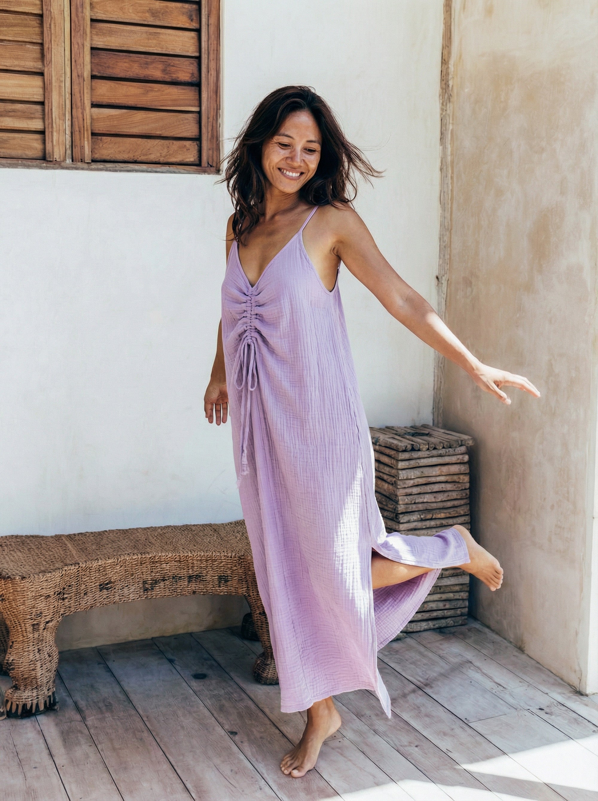 GOA Ruched Front Dress