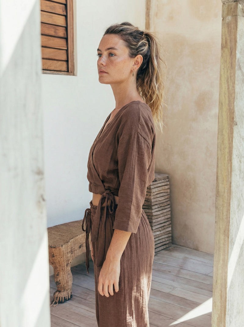 MAYA WRAP TOP